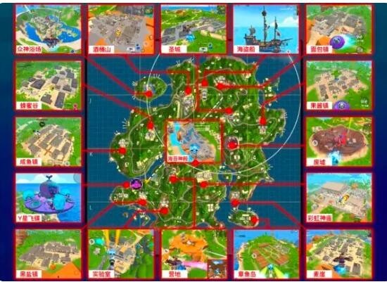 香肠派对彩虹岛攻略-香肠派对彩虹岛地图资源介绍