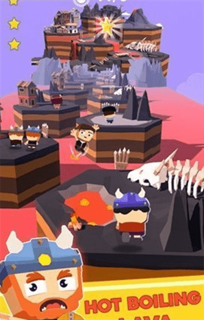 不一样的人群的跳跃Crowd Jump2