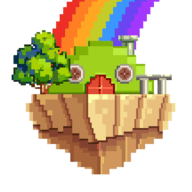像素艺术彩色岛(Color Island)_logo