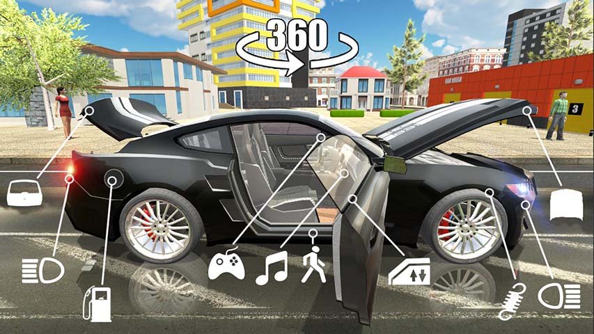汽车模拟器2VIP版修改器1